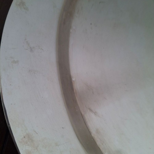 Serving tray used, stainless steel 18/10