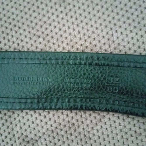 Burberry belt used, black leather, size 80cm