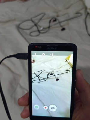 Sony Xperia E4 Dual used Android phone, black, dual SIM