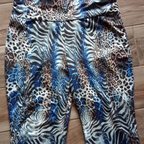 Elastic Bell-Bottom Pants ankle length like new, size XL