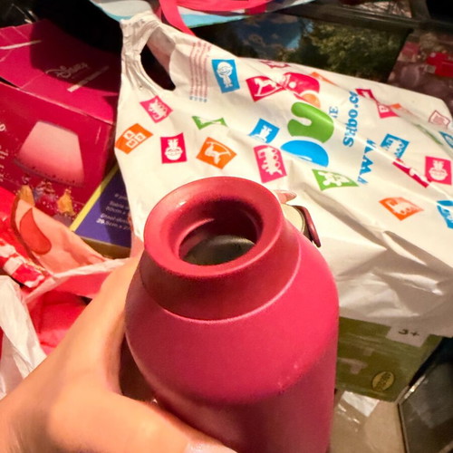Water bottle used with inox interior and screw cap