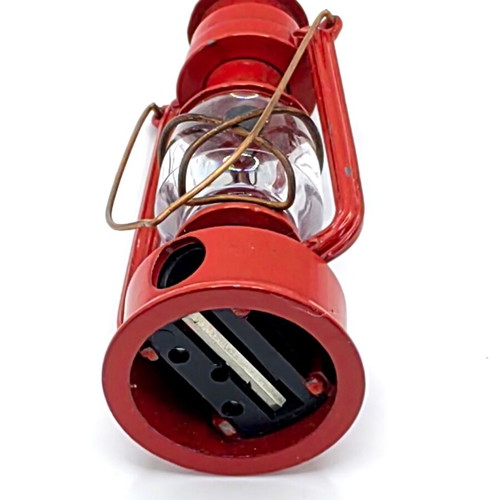 Play Me Miniature Pencil Sharpener Retro Red Lantern New