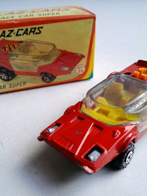 Pilaz Space Car metal die cast toy car new from 70s