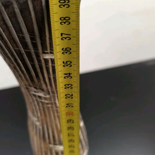 Wooden candlestick used
