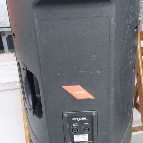 Proel Next 12HP8 floor speakers like new