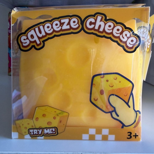Squishy huge cheese toy, 1 piece