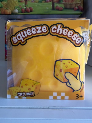 Squishy huge cheese toy, 1 piece
