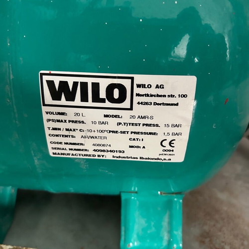 Water pressure pump used with minimal use