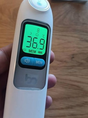 Υπέρυθρος θερμόμετρος αυτιού femometer family DET-1015 σαν καινούργιο