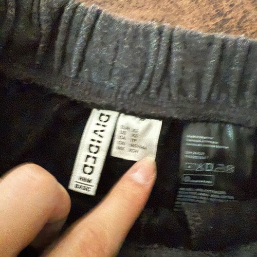 Shorts H&M like new, charcoal color, size XS