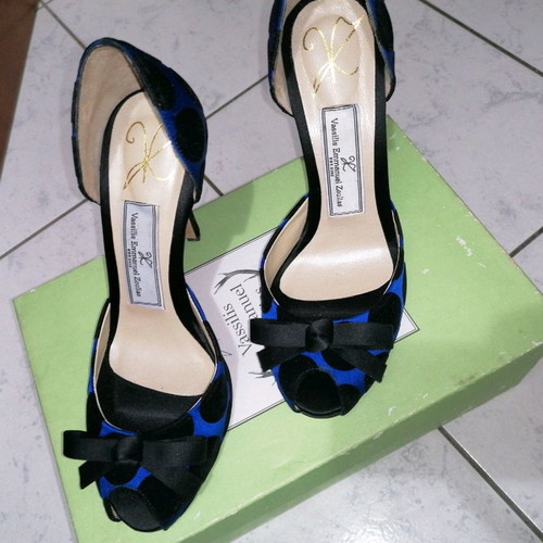 Vassilis Zoulias heels new, multicolor, size 37