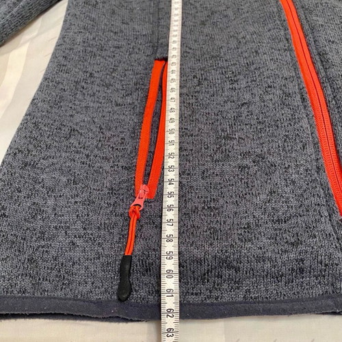 Fleece jacket like new, gray, size S