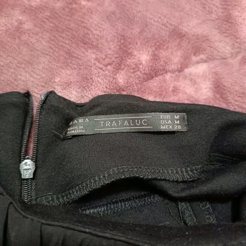 Zara strapless dress size medium like new, black