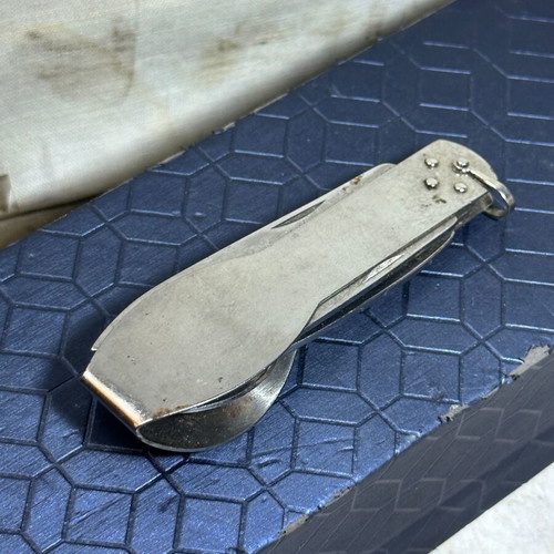 Vintage Camping Multitool 7-in-1 with Cutlery and Bottle Opener used