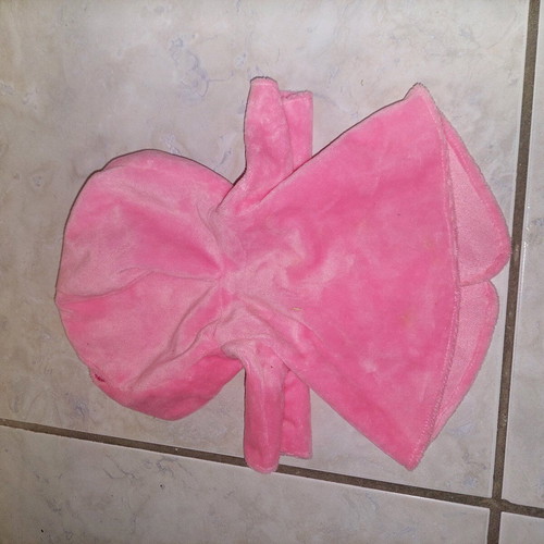 Minnie doll clothes like new, pink hooded outfit with ear holes