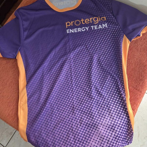 Protergia Energy Team blouse like new, multicolor, size M