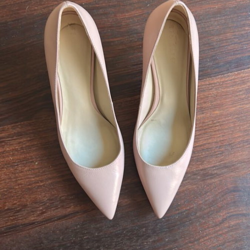 Ted Baker pink leather pumps size 37 new