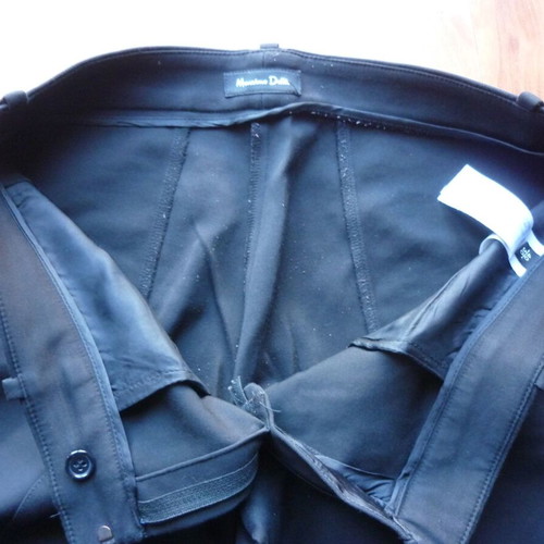 Massimo Dutti women's pants used, elastic, size M/L, black