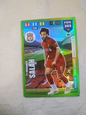 Συλλεκτική κάρτα Mohamed Salah καινούργιο 2020-21 Panini