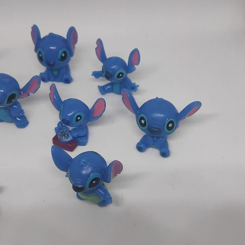 Stitch collectible figures set of 12, like new