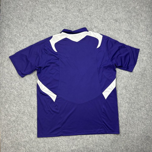 Adidas Y2K ClimaCool Western Illinois NCAA Polo shirt used XL