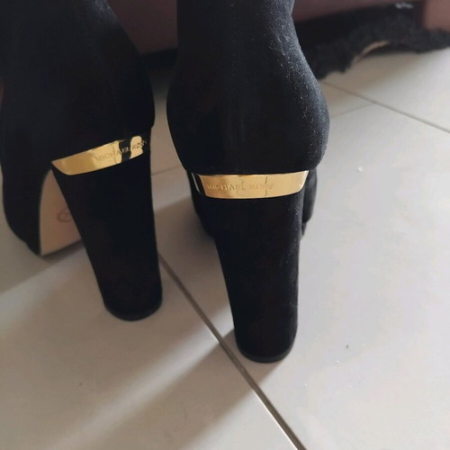Michael Kors black mini boots used size 37-38