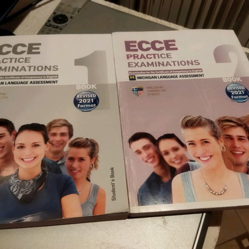 ECCE Practice Examinations 1-2 used English books