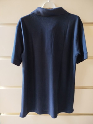 Earthbound men's polo shirt, dark blue, size L