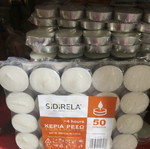 Sidirela tealight candles, 50 pieces, 4 hours burn time