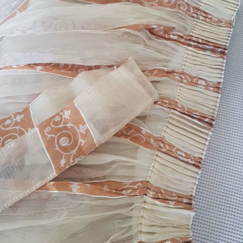 Curtains used set with dimensions 150W×232H