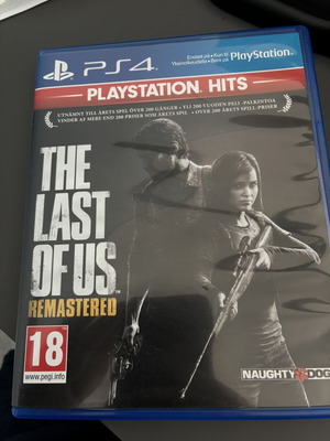 The Last of Us Remastered PS4 game like new