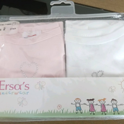 Ersa's sleeveless shirts new for 2-year-old girl