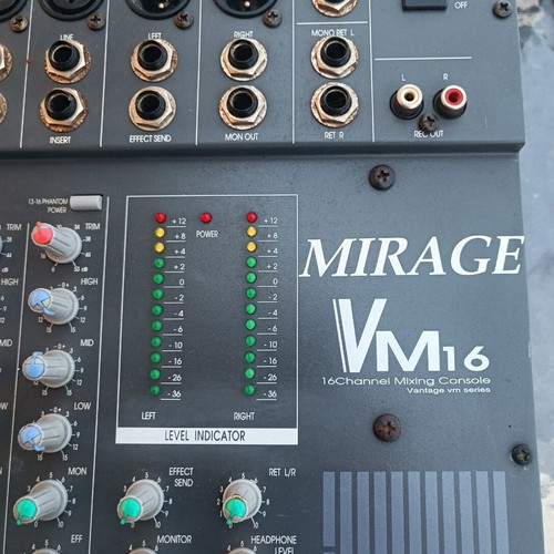 Mirage VM16 16-channel analog audio mixer console