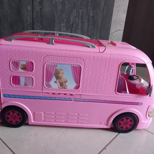 Barbie camper van like new