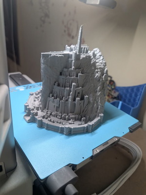 Minas Tirith 3D Replica 3D Printed