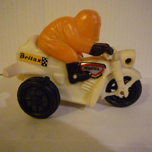 Ananiadis Kamikazi friction toy like new, Greek made tricycle