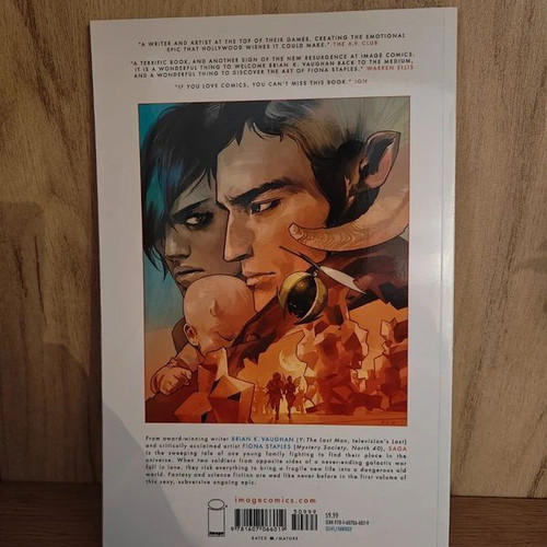 Saga Volume 1 graphic novel like new