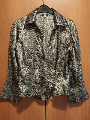 Cruise shirt like new, print in brown and black shades