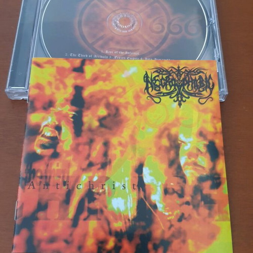 Necrophobic CDs Satanic Blasphemous and The Third Antichrist like new