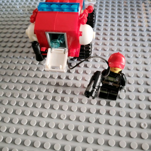 Lego Fire Hazard Truck like new, Original