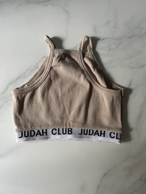 Juda Club crop top like new, beige, size S