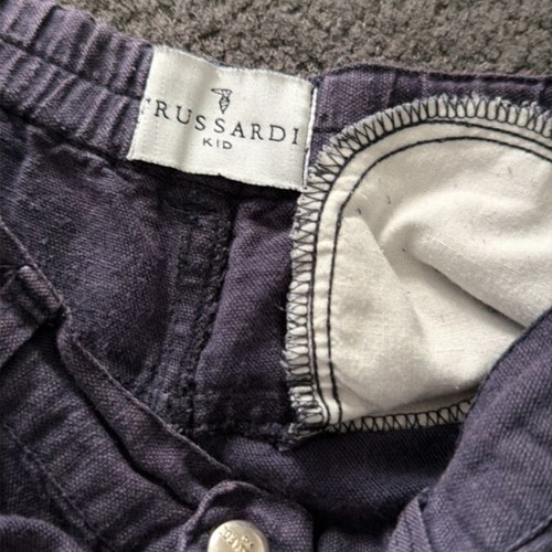Trussardi kid shorts 140 cm blue like new for 8-9 years old boy