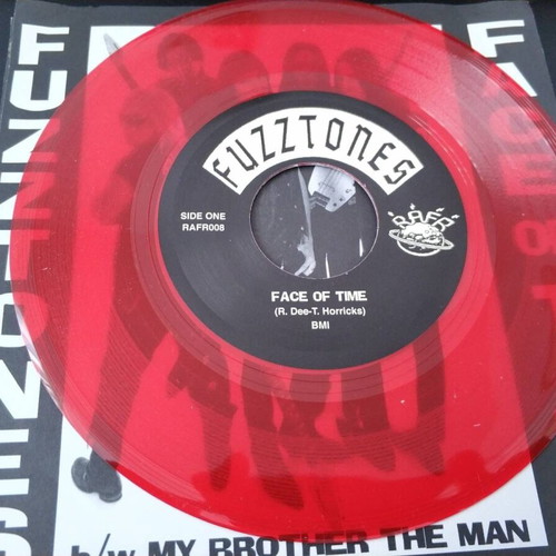 Fuzztones Face Of Time / My Brother The Man 7" red vinyl like new