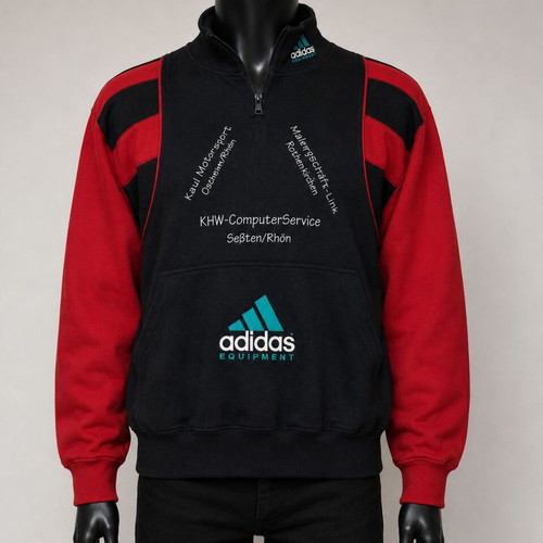 Adidas Originals Track Jacket EQT Sport Anorak 90s 80s Vintage