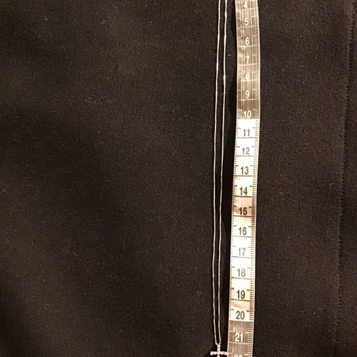 18K white gold chain with cross pendant, 21 cm