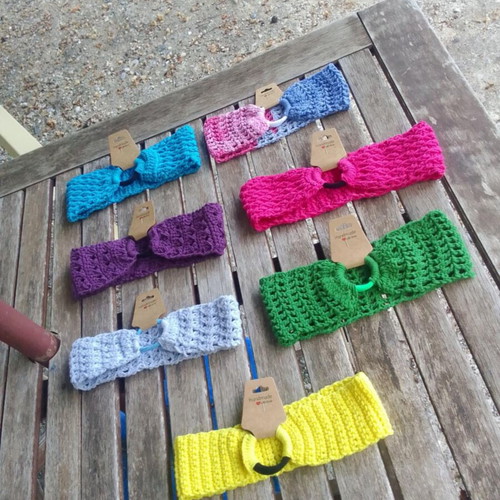 Handmade knitted hairbands new