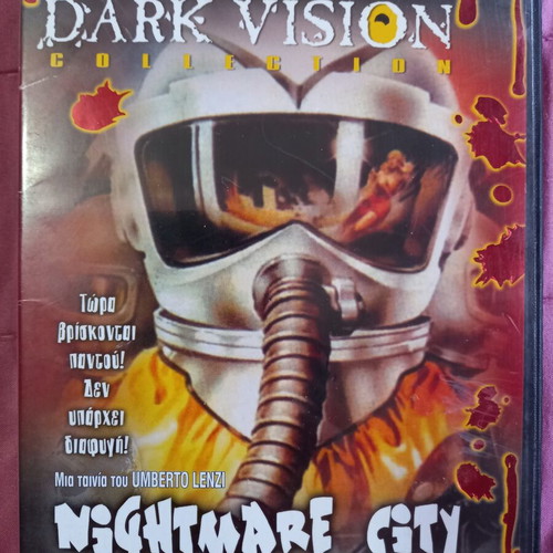 Nightmare City DVD used, sci-fi thriller horror with subtitles