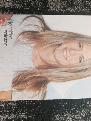 Double-sided poster Jennifer Aniston/Janet Jackson like new