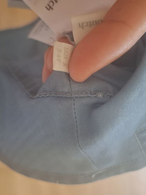 Baby hat with sun protection filter like new