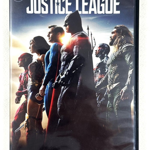 Justice League DVD used, fantasy action with Greek subtitles